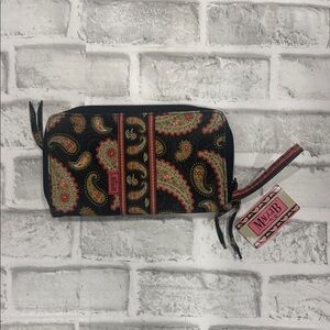 Black Paisley Women's Wallet